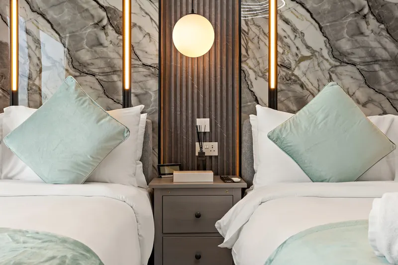 Elevate Your Stay: Scenic Views, Pool & Gym Access