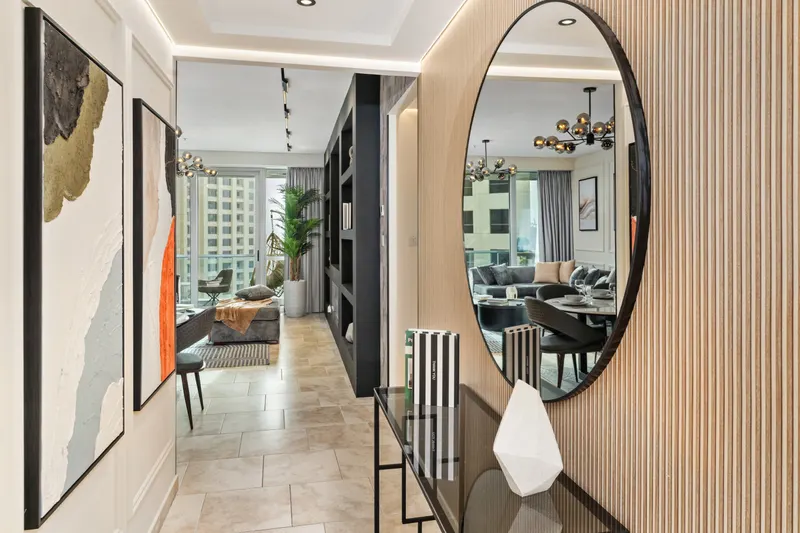 JBR Premium Oasis: Stunning Sea View, Pool & Gym