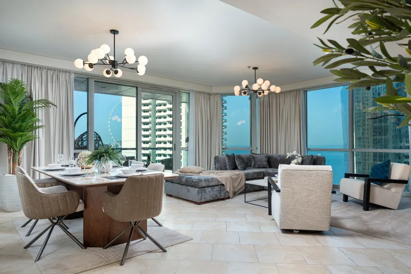 JBR Horizon Haven: Sea View, Pool & Fitness Center