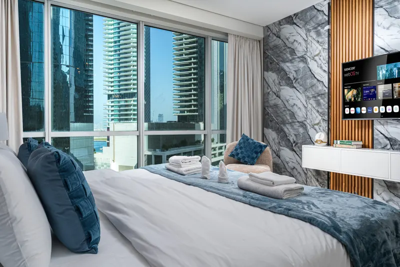 JBR Horizon Haven: Sea View, Pool & Fitness Center