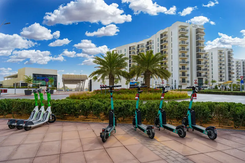 Calm Oasis: Yas Mall & Ferrari World