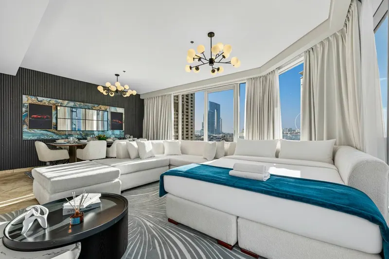JBR Tropical Escape: Amazing Sea Views, Pool & Gym