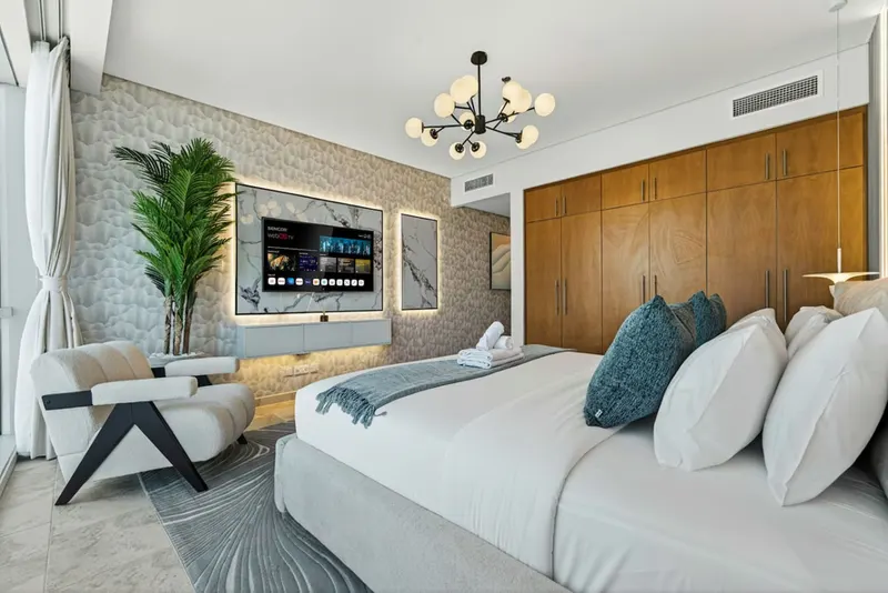 JBR Tropical Escape: Amazing Sea Views, Pool & Gym
