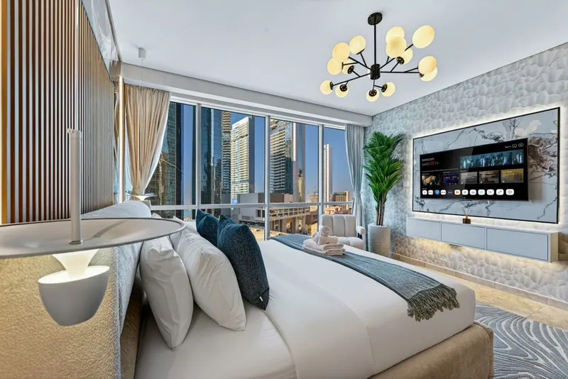 JBR Tropical Escape: Amazing Sea Views, Pool & Gym