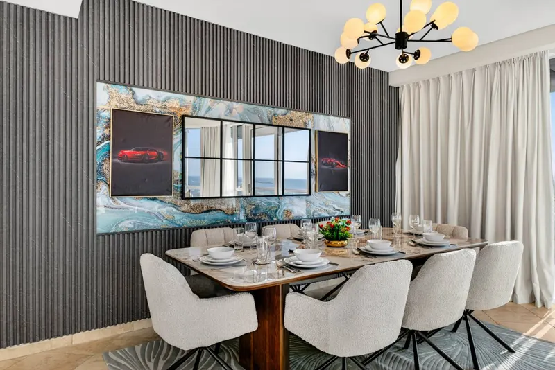 JBR Tropical Escape: Amazing Sea Views, Pool & Gym