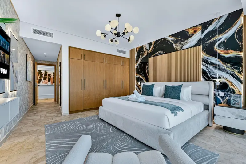JBR Tropical Escape: Amazing Sea Views, Pool & Gym