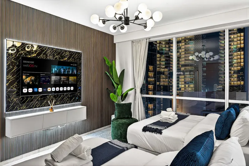 JBR Tropical Escape: Amazing Sea Views, Pool & Gym