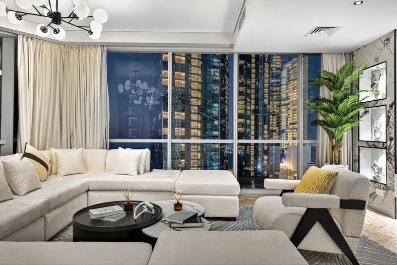 JBR Tropical Escape: Amazing Sea Views, Pool & Gym