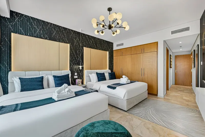 JBR Tropical Escape: Amazing Sea Views, Pool & Gym