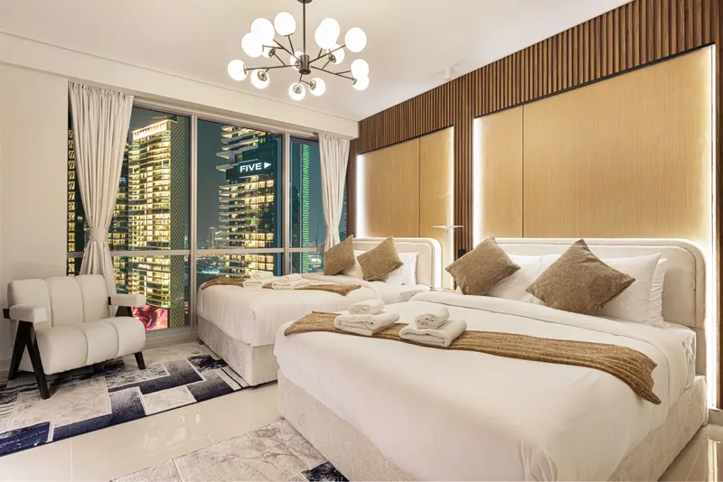 JBR Luxe Seaviews w/ Alfa Gaming Set: Pool & Gym