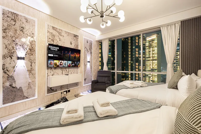 JBR Luxe Seaviews w/ Alfa Gaming Set: Pool & Gym