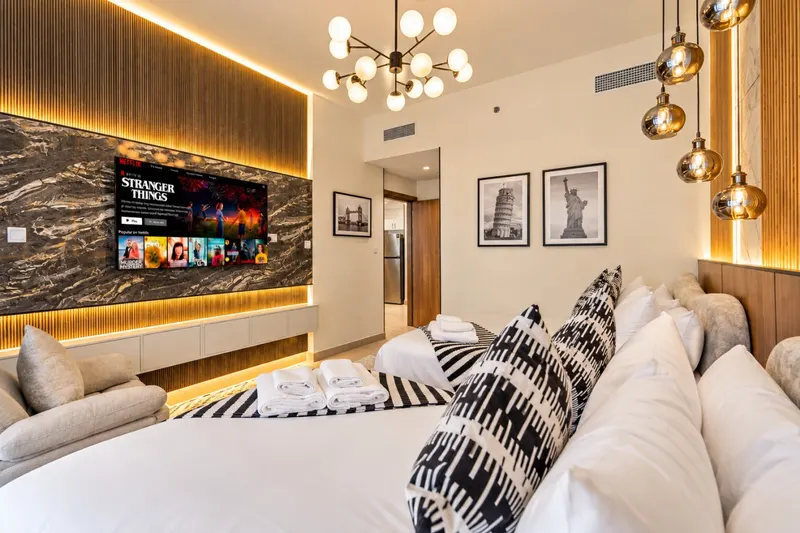 Tranquil Apt in Saadiyat: Pool & Gym