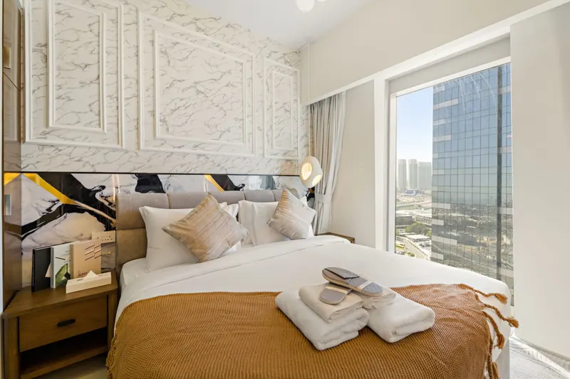 Luxe Hideout in Gate Tower | Pool & Gym