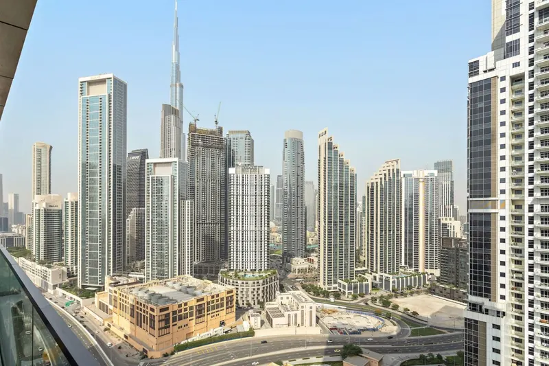Signature Infinity Pool with Burj Khalifa Views