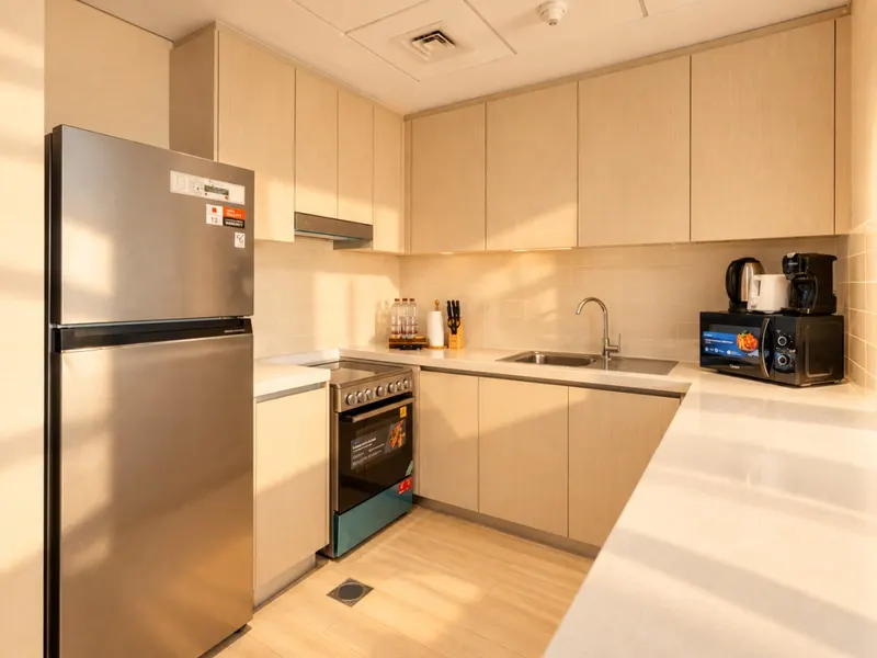 Modern 2BR Stay – Yas Mall & Ferrari