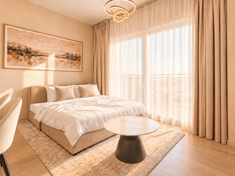 Modern 2BR Stay – Yas Mall & Ferrari