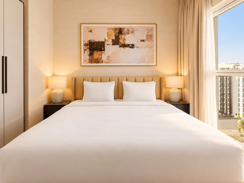 Modern 2BR Stay – Yas Mall & Ferrari